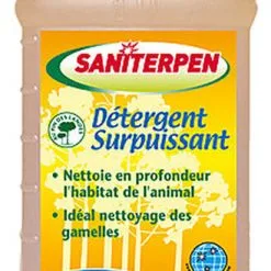 Saniterpen - Détergent Surpuissant Pour L'Environnement Animal - 1L