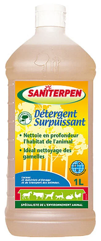 Saniterpen - Détergent Surpuissant Pour L'Environnement Animal - 1L 3 Saniterpen - Détergent Surpuissant Pour L'Environnement Animal - 1L