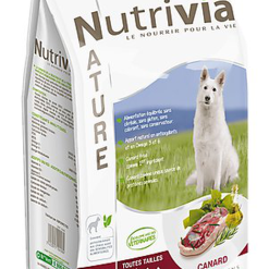 Nutrivia Nature - Croquettes Canard Pour Chien De Moyenne Et Grande Taille