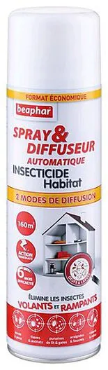 Beaphar - Spray Et Diffuseur Automatique 160m2 Pour Habitat - 500ml 3 Beaphar - Spray Et Diffuseur Automatique 160m2 Pour Habitat - 500ml