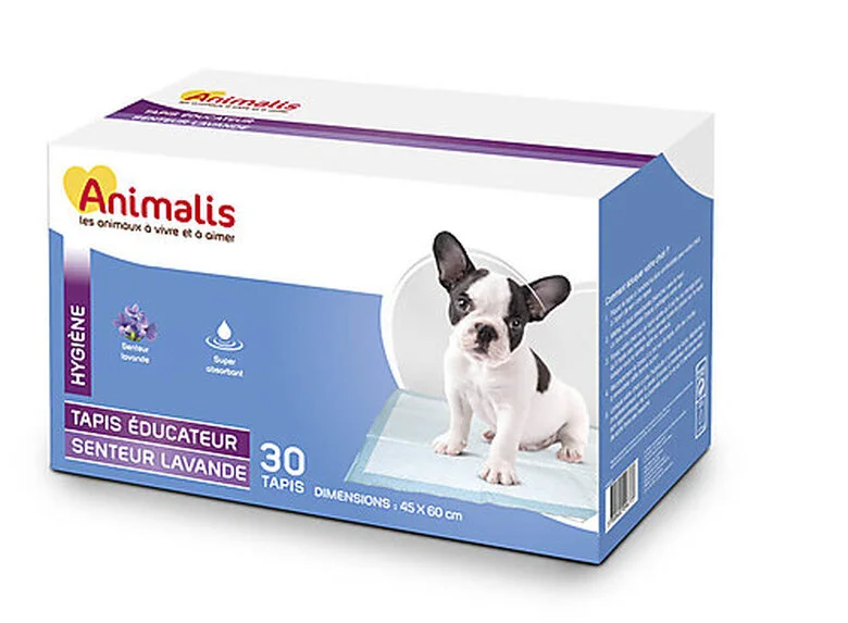 Animalis - Tapis Éducateurs Lavande Pour Chiot - X30 3 Animalis - Tapis Éducateurs Lavande Pour Chiot - X30