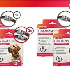 Canishield - Collier Anti-puces Tiques Pour Petit Et Moyen Chien - X2 -Nourriture pour chien Soldes 26369 2