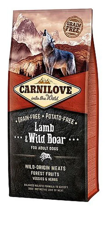 Carnilove - Croquettes Agneau Et Sanglier Pour Chien 3 Carnilove - Croquettes Agneau Et Sanglier Pour Chien