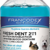 Francodex - Fresh Dent 2 En 1 Pour Chien Et Chat - 250ml -Nourriture pour chien Soldes 4266