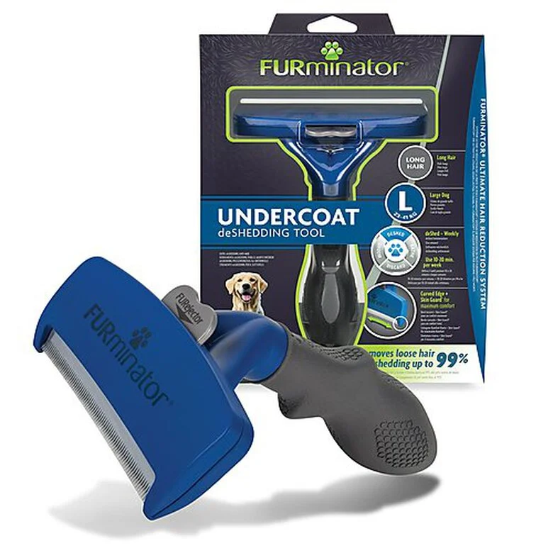 Furminator - Brosse Undercoat Grande Taille à Poils Longs Pour Chien - L 3 Furminator - Brosse Undercoat Grande Taille à Poils Longs Pour Chien - L