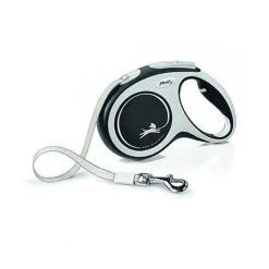 Flexi - Laisse New Confort Avec Sangle De 5m Pour Chien M - Noir
