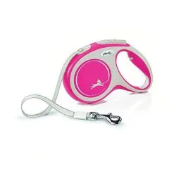 Flexi - Laisse New Confort Avec Sangle De 5m Pour Chien M - Rouge