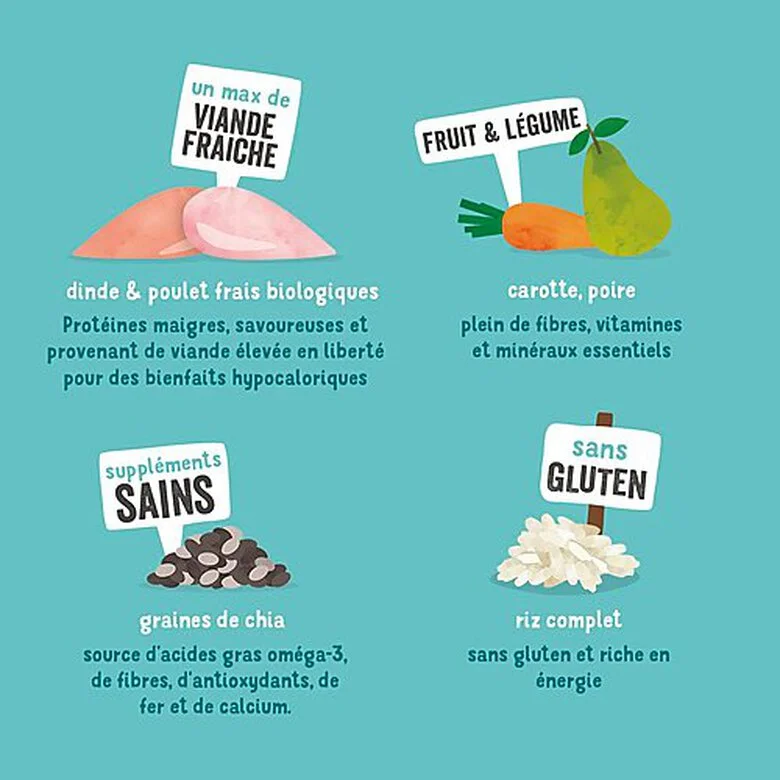 Edgard & Cooper - Croquettes BIO à La Dinde Et Poulet Pour Chien - 2,5Kg 6 Edgard & Cooper - Croquettes BIO à La Dinde Et Poulet Pour Chien - 2,5Kg – Image 4