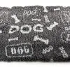 Martin Sellier - Tapis Plat Petbed Dog Gris Et Blanc Pour Chien - 75x100cm