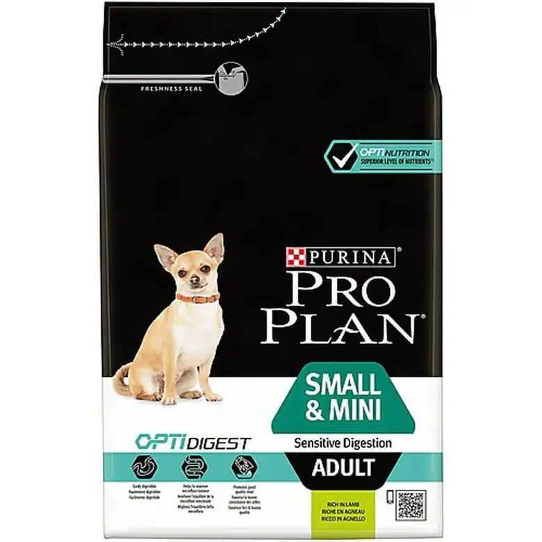 Pro Plan - Croquettes Small Sensitive Digestion à L'Agneau Pour Petit Chien - 3Kg 4 Pro Plan - Croquettes Small Sensitive Digestion à L'Agneau Pour Petit Chien - 3Kg – Image 2