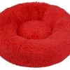 Wouapy - Corbeille Ronde Moelleuse Rouge Pour Chien - 50cm
