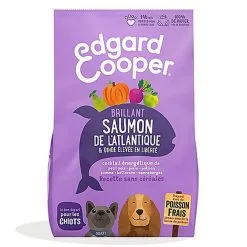 Edgard & Cooper - Croquettes Au Saumon De L'Atlantique Et Dinde Pour Chiot - 2,5Kg