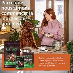 Wellness CORE - Croquettes à L'Agneau Pour Chien De Toutes Races - 10Kg 13 Wellness CORE - Croquettes à L'Agneau Pour Chien De Toutes Races - 10Kg -Nourriture pour chien Soldes 64206