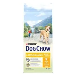 Dog Chow - Croquettes Complet Au Poulet Pour Chien - 14Kg -Nourriture pour chien Soldes 66605