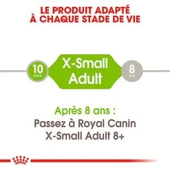 Royal Canin - Croquettes X-Small Pour Chien Adulte De Petite Taille - 1,5Kg -Nourriture pour chien Soldes 66882