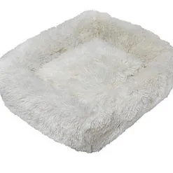 Animalis - Corbeille Rectangulaire Courchevel Pour Petit Chien - 50x38cm