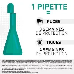 Frontline - Pipettes Antiparasitaire Pour Chien De 20 à 40Kg - 4x2,68ml -Nourriture pour chien Soldes 69099