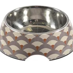 Bobby - Gamelle Geisha Taupe Pour Chien - M