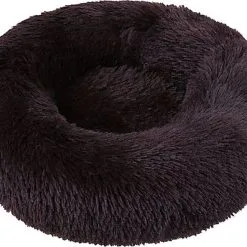 Wouapy - Corbeille Ronde Moelleuse Marron Pour Chien - 50cm