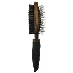 Croci - Brosse Double BARBBERSHOP Pour Chien Et Chat - 25x6,7x6cm