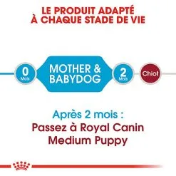 Royal Canin - Croquettes Starter Mother & Babydog Medium Pour Chiennes Et Chiots - 4KG -Nourriture pour chien Soldes 74401