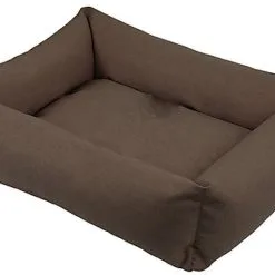 Wouapy - Sofa à Mémoire De Forme Marron Pour Chiens - 80x65x20cm