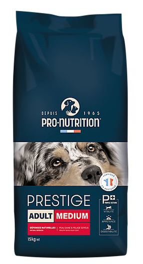 Pro Nutrition Pro-nutrition - Croquettes Prestige Medium Adult Pour Chiens - 15Kg 3 Pro Nutrition Pro-nutrition - Croquettes Prestige Medium Adult Pour Chiens - 15Kg