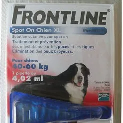 Frontline - Pipette Antiparasitaire Pour Chien De 40 à 60Kg - 4,02ml